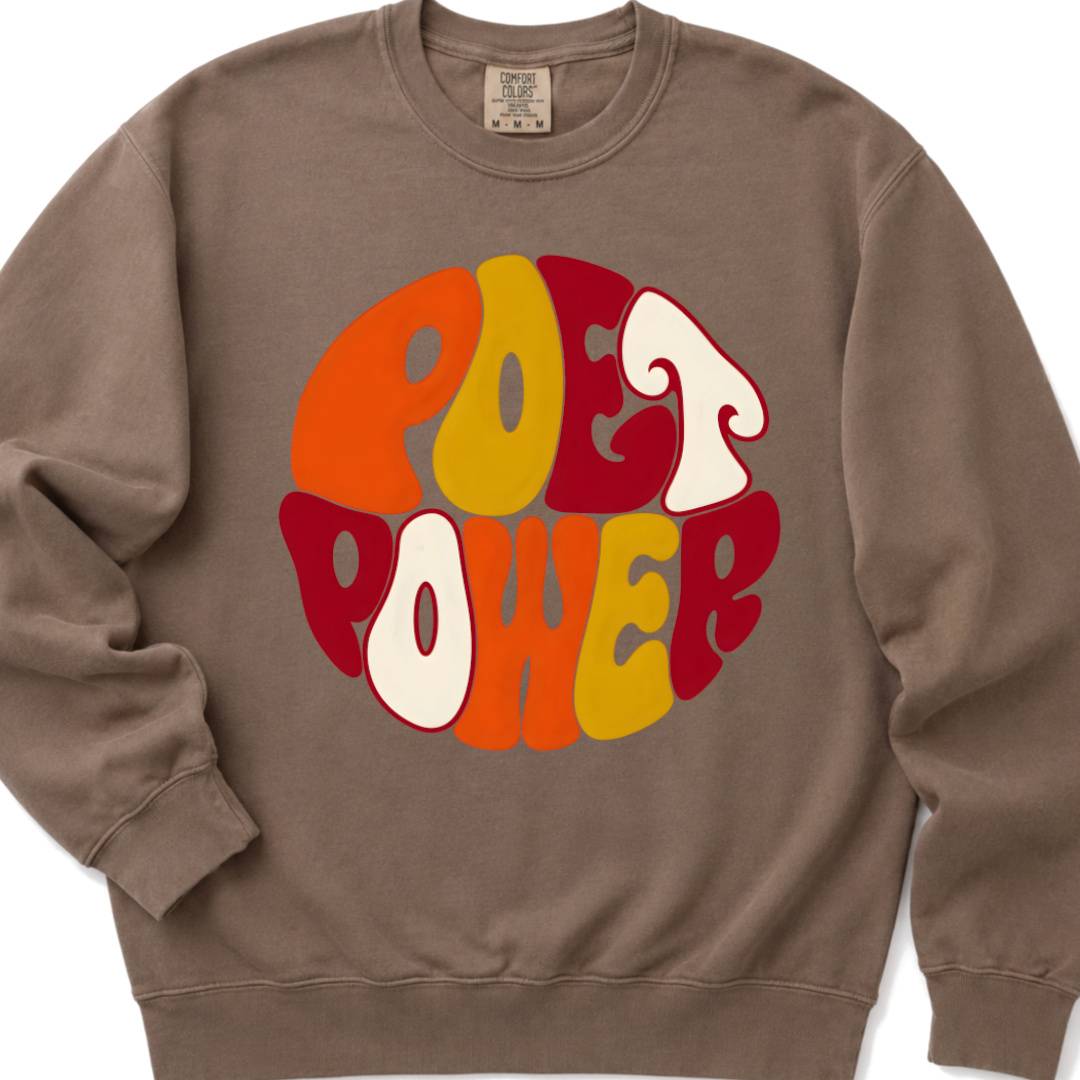 Poet Power - Crewneck Sweatshirt