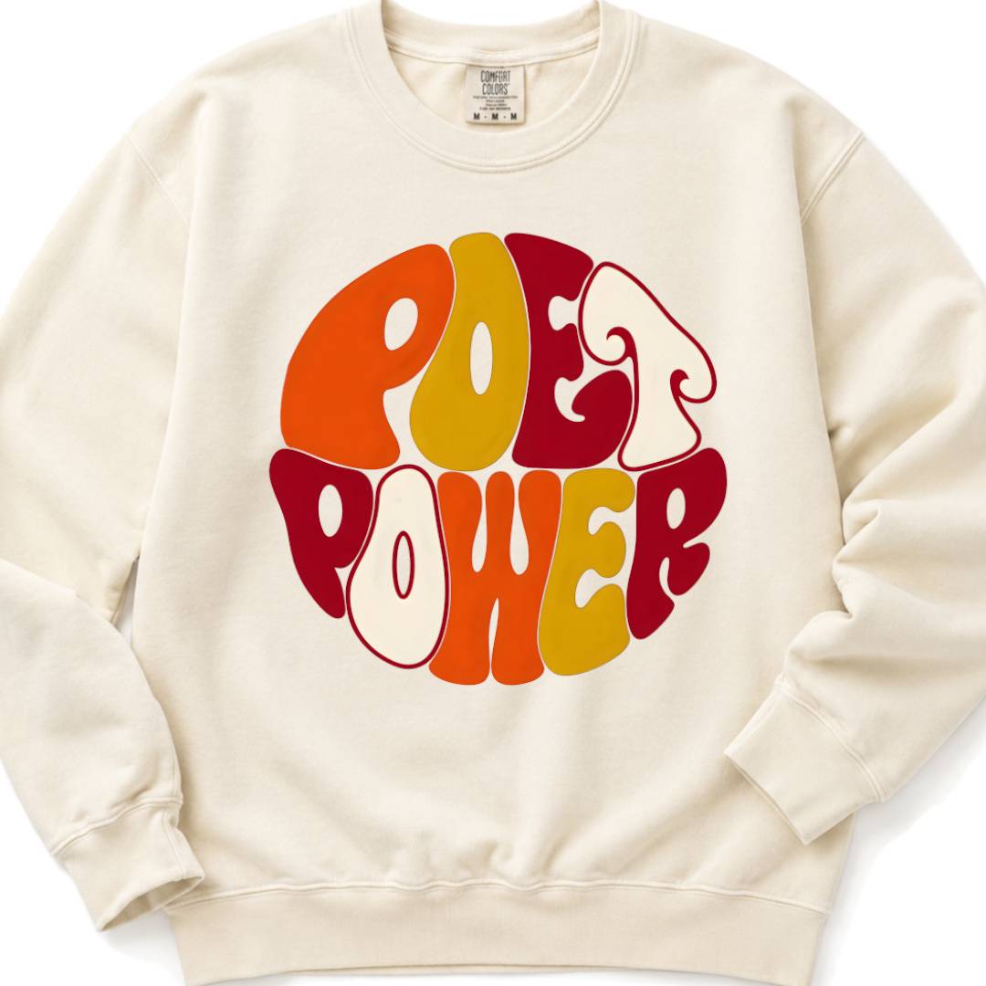 Poet Power - Crewneck Sweatshirt