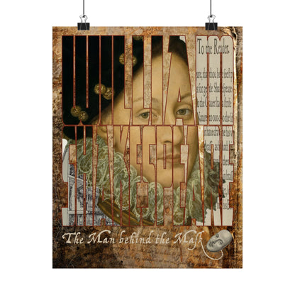 The Man behind the Mask —  Edward DeVere Art Print
