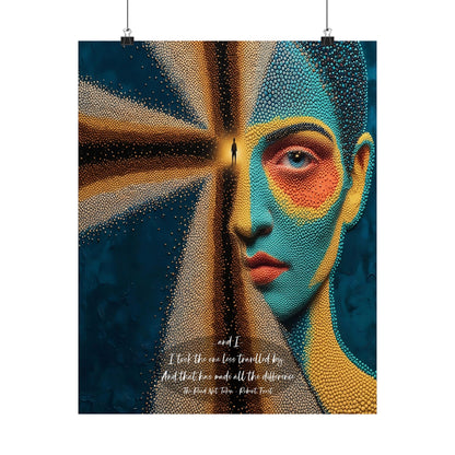 The Road Less Traveled —  Robert Frost Art Print