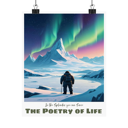 The Poetry of Life Splendor —  Vertical Art Print