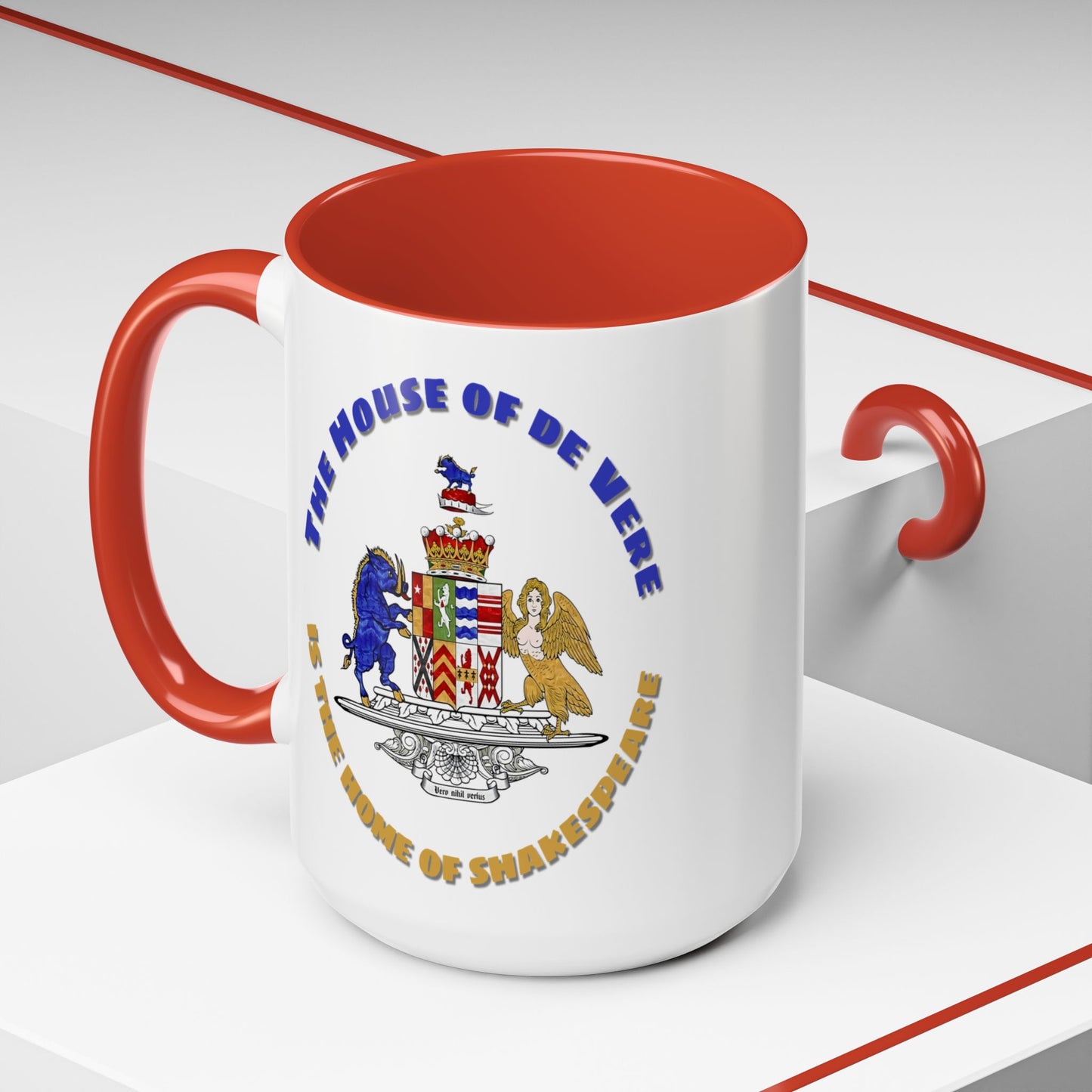Team de Vere Accent Coffee Mug – (11/15oz)