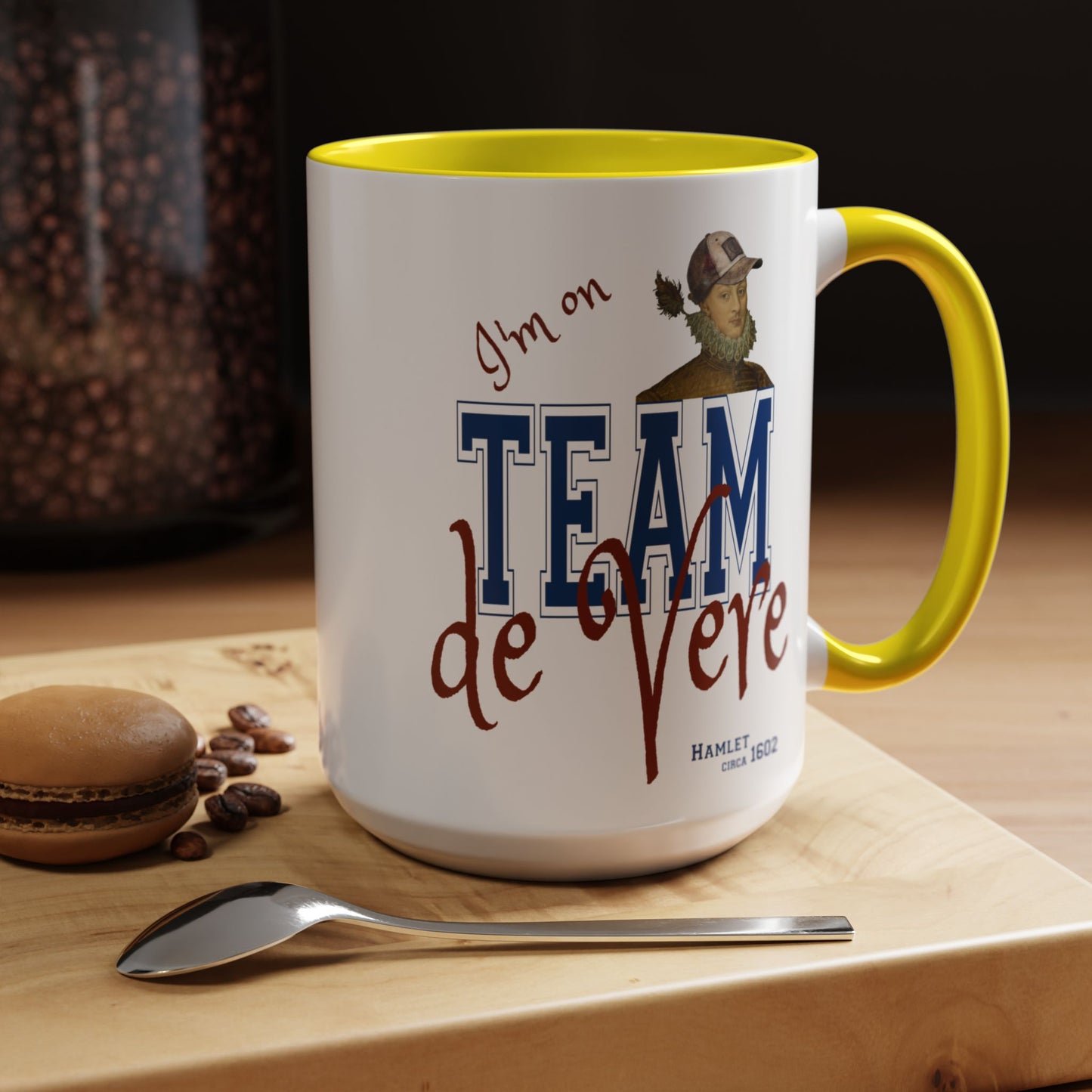 Team de Vere Accent Coffee Mug – (11/15oz)