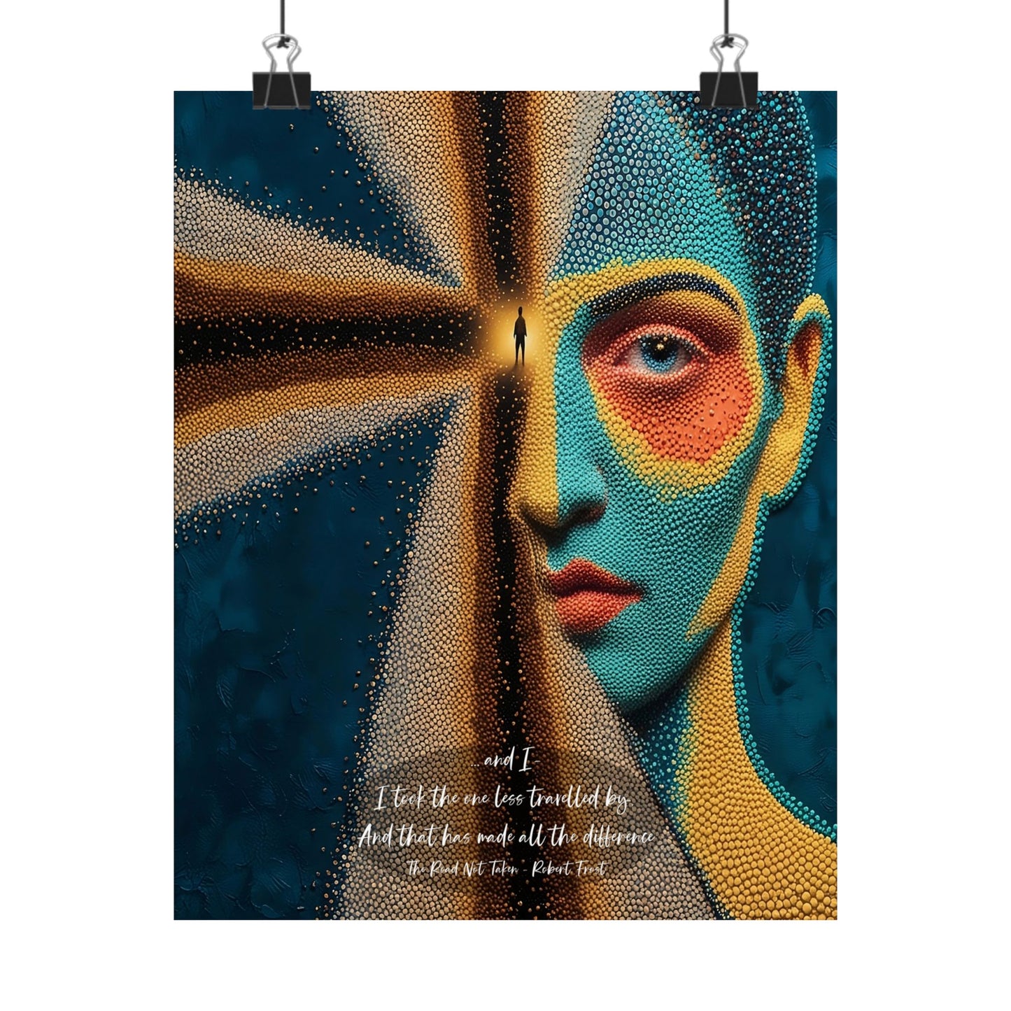 The Road Less Traveled —  Robert Frost Art Print