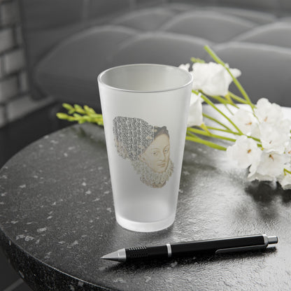 It was He who wrote To Be or not To Be - 16oz Frosted Pint Glass