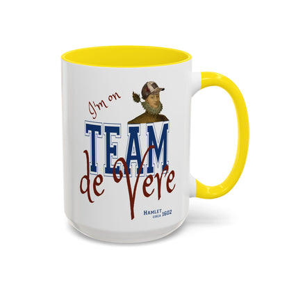 Team de Vere Accent Coffee Mug – (11/15oz)