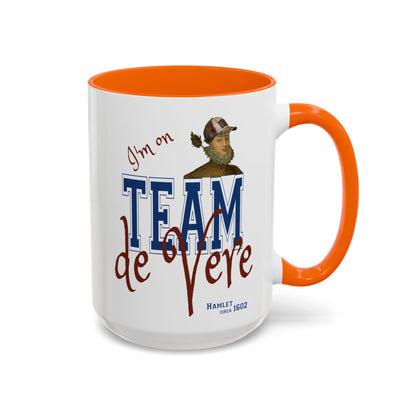 Team de Vere Accent Coffee Mug – (11/15oz)