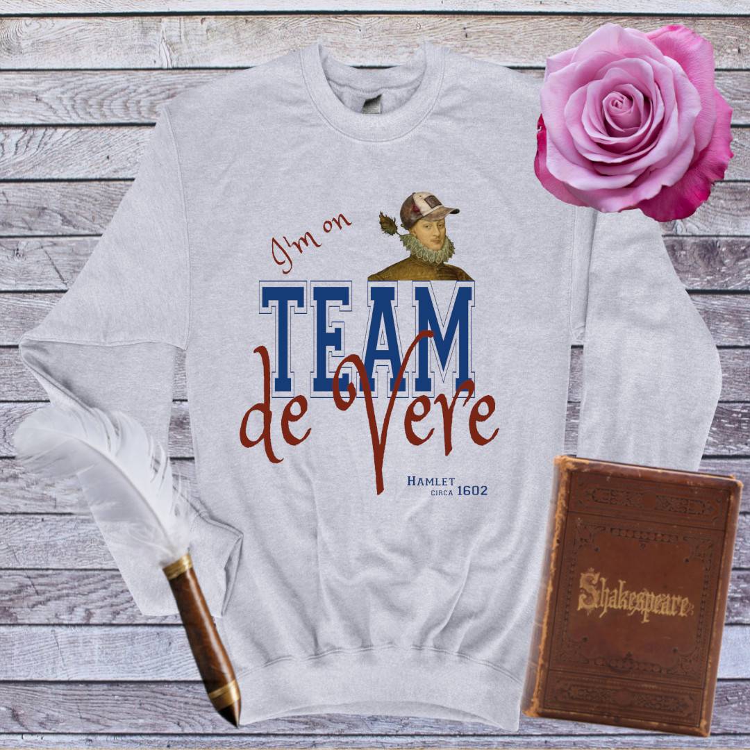 I'm on Team de Vere Sweatshirt - Ash