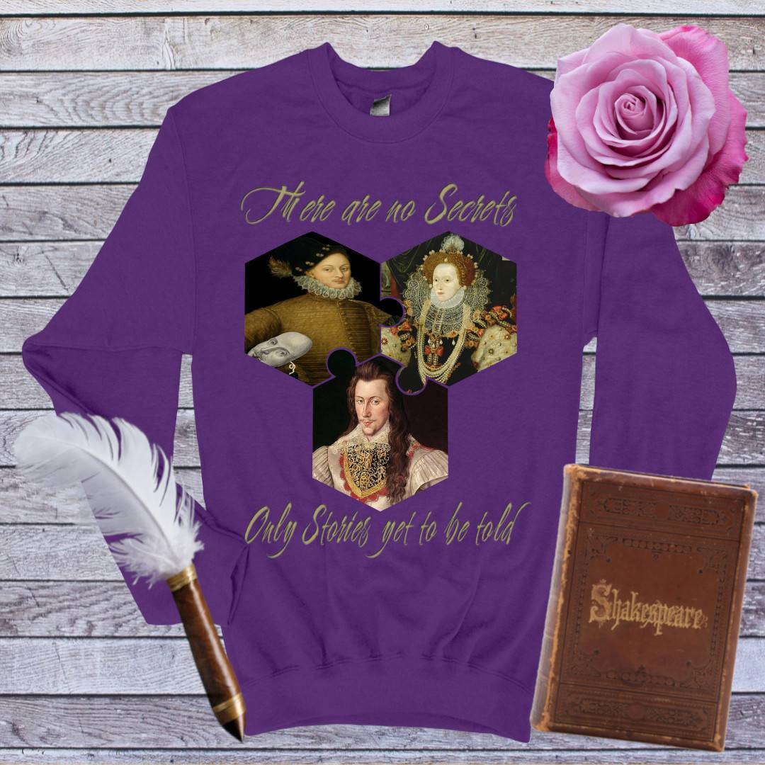 There are no Secrets Sweatshirt - Purple