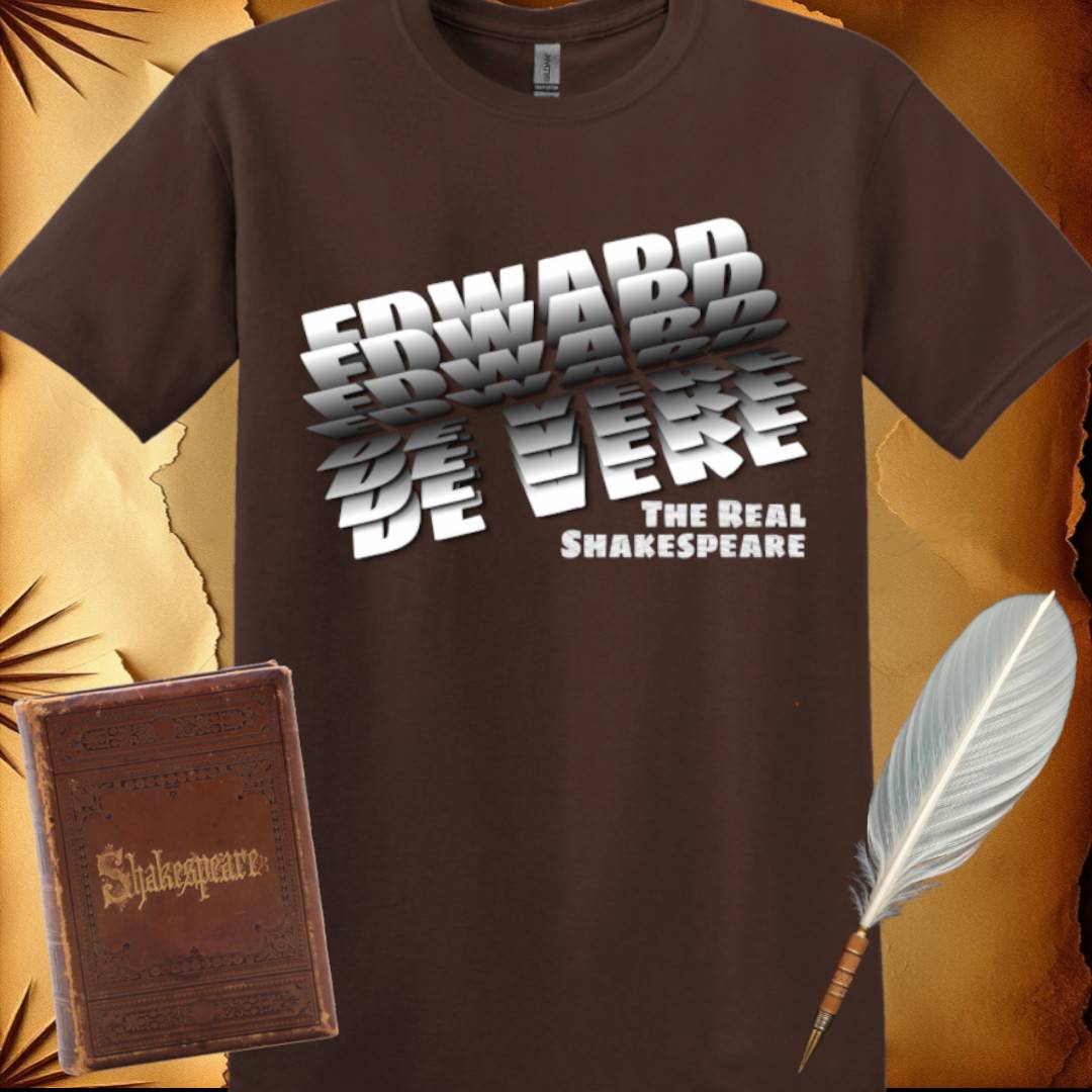 Scrolling Edward De Vere T-Shirt