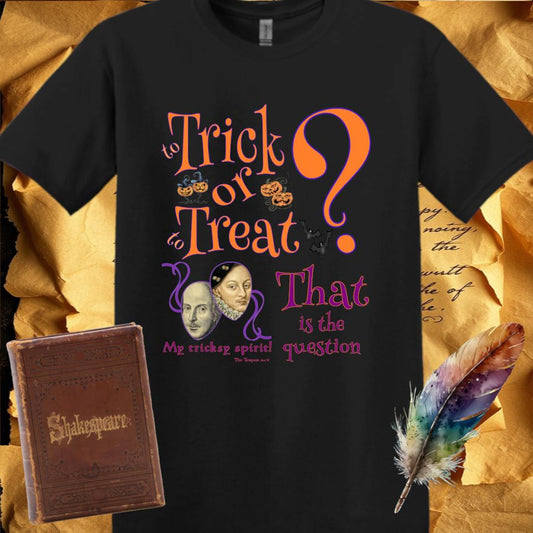 To Trick or To Treat Drama Mask T-Shirt