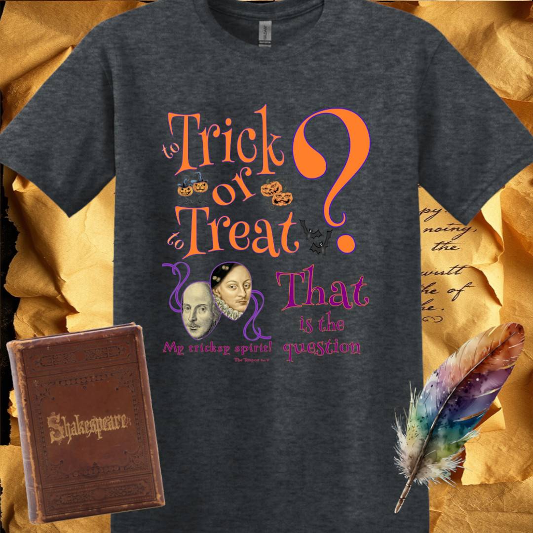 To Trick or To Treat Drama Mask T-Shirt