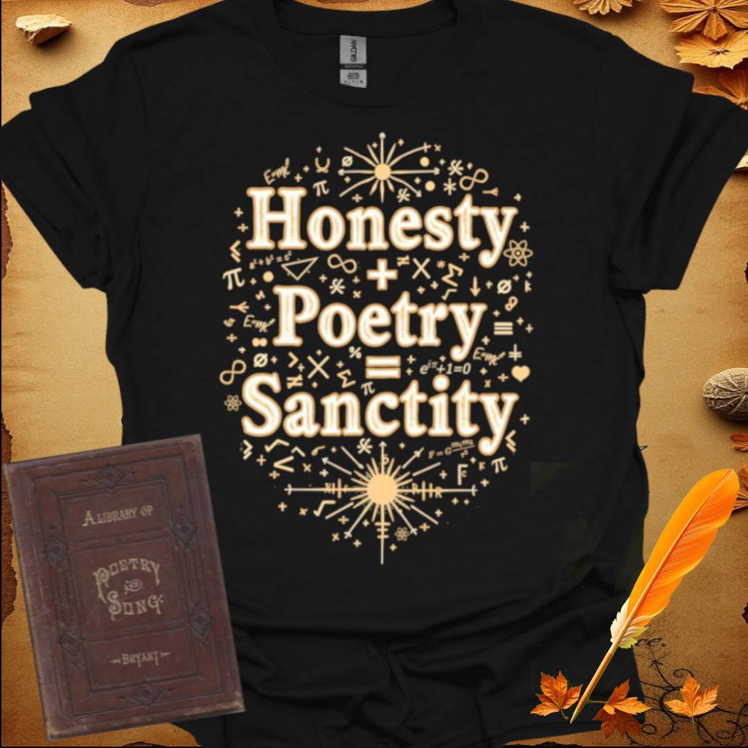 Honesty + Poetry = Sanctity T-Shirt
