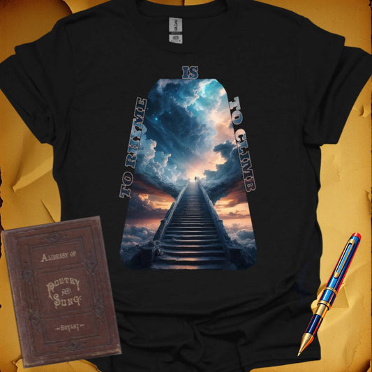 To Rhyme is to Climb Sky T-Shirt