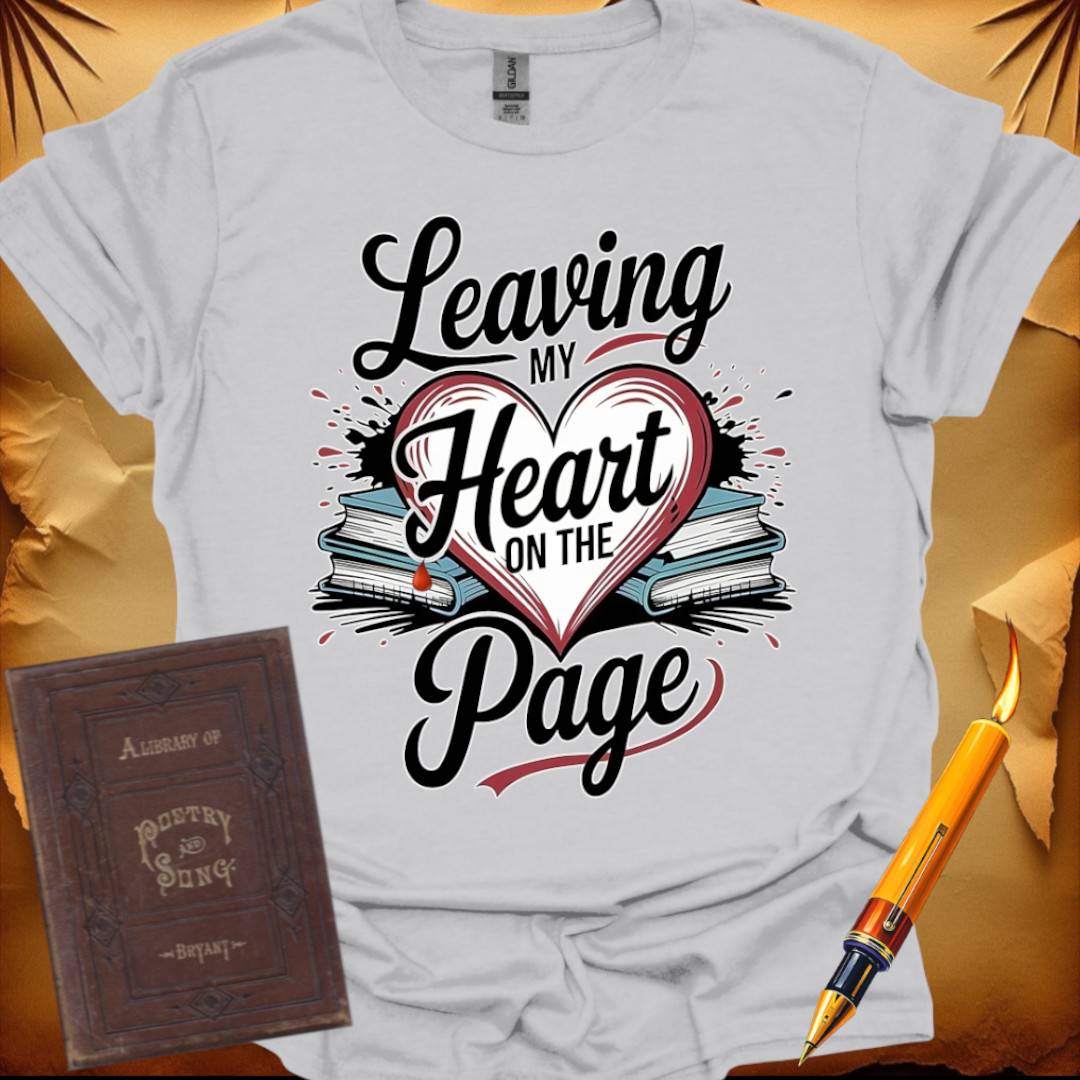 Leaving My Heart on the Page T-Shirt