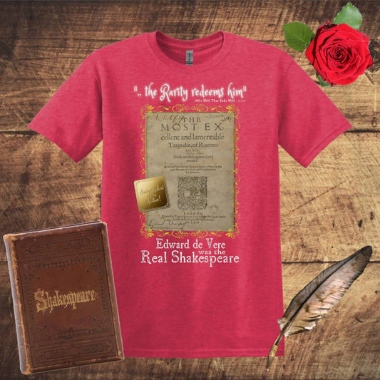 Romeo & Juliet Autograph Graphic T-shirt - Heather Red