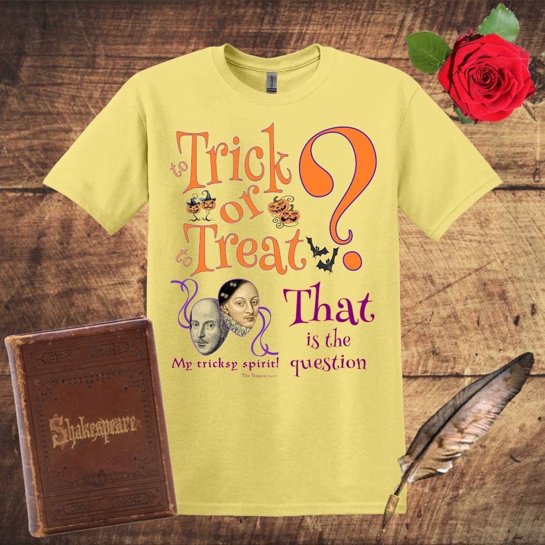 To Trick or To Treat Drama Mask T-Shirt