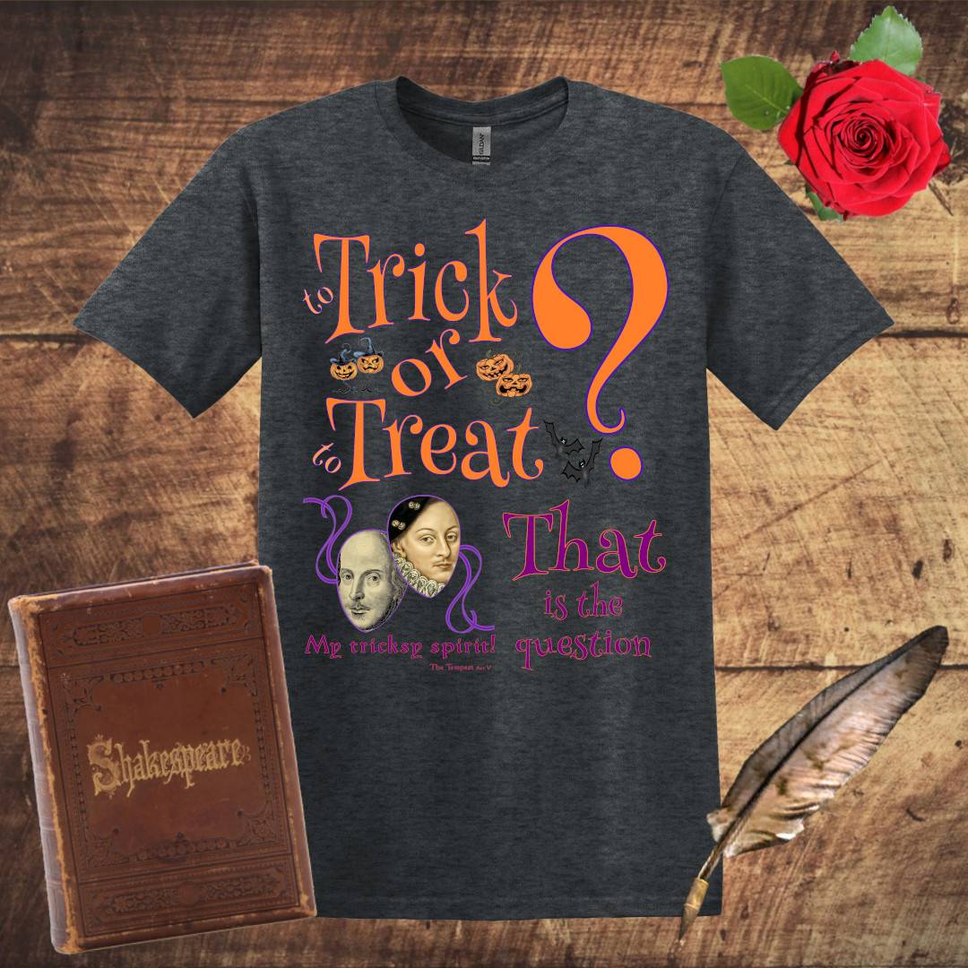 To Trick or To Treat Drama Mask T-Shirt