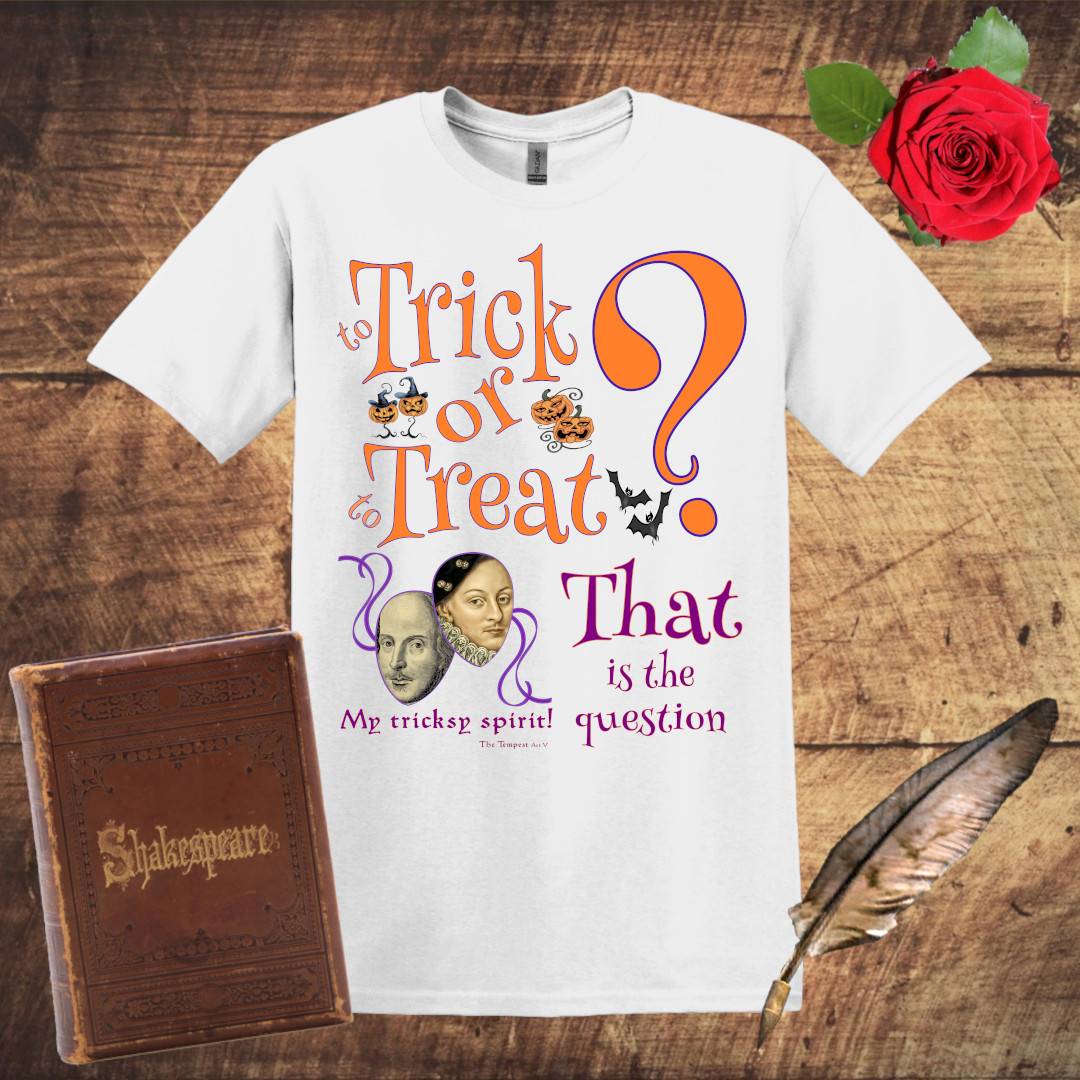 To Trick or To Treat Drama Mask T-Shirt