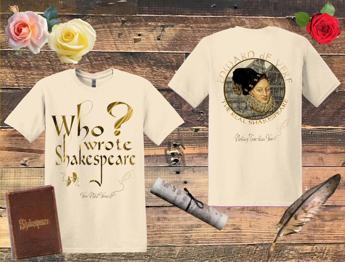 Who Wrote Shakespeare? T-Shirt