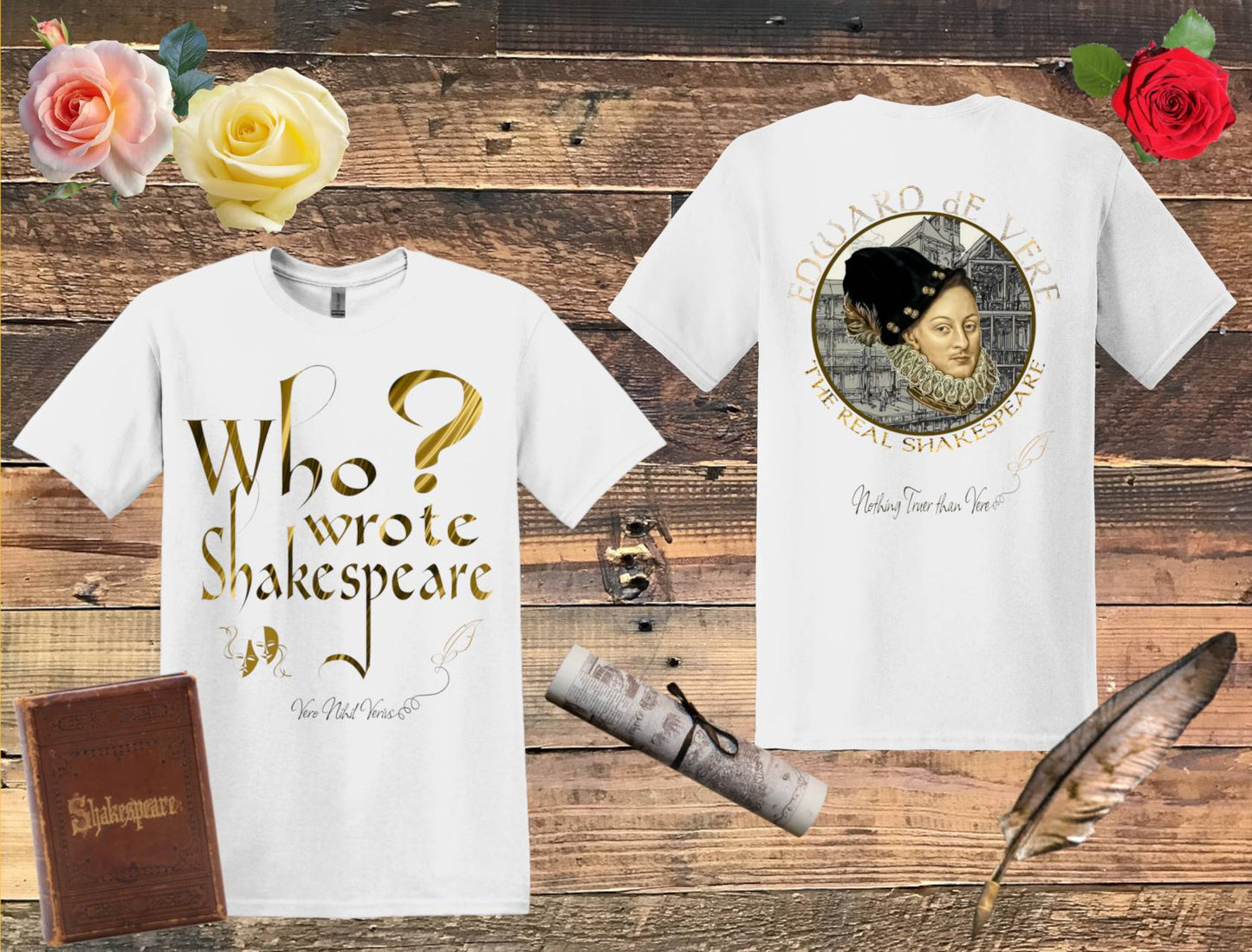 Who Wrote Shakespeare? T-Shirt