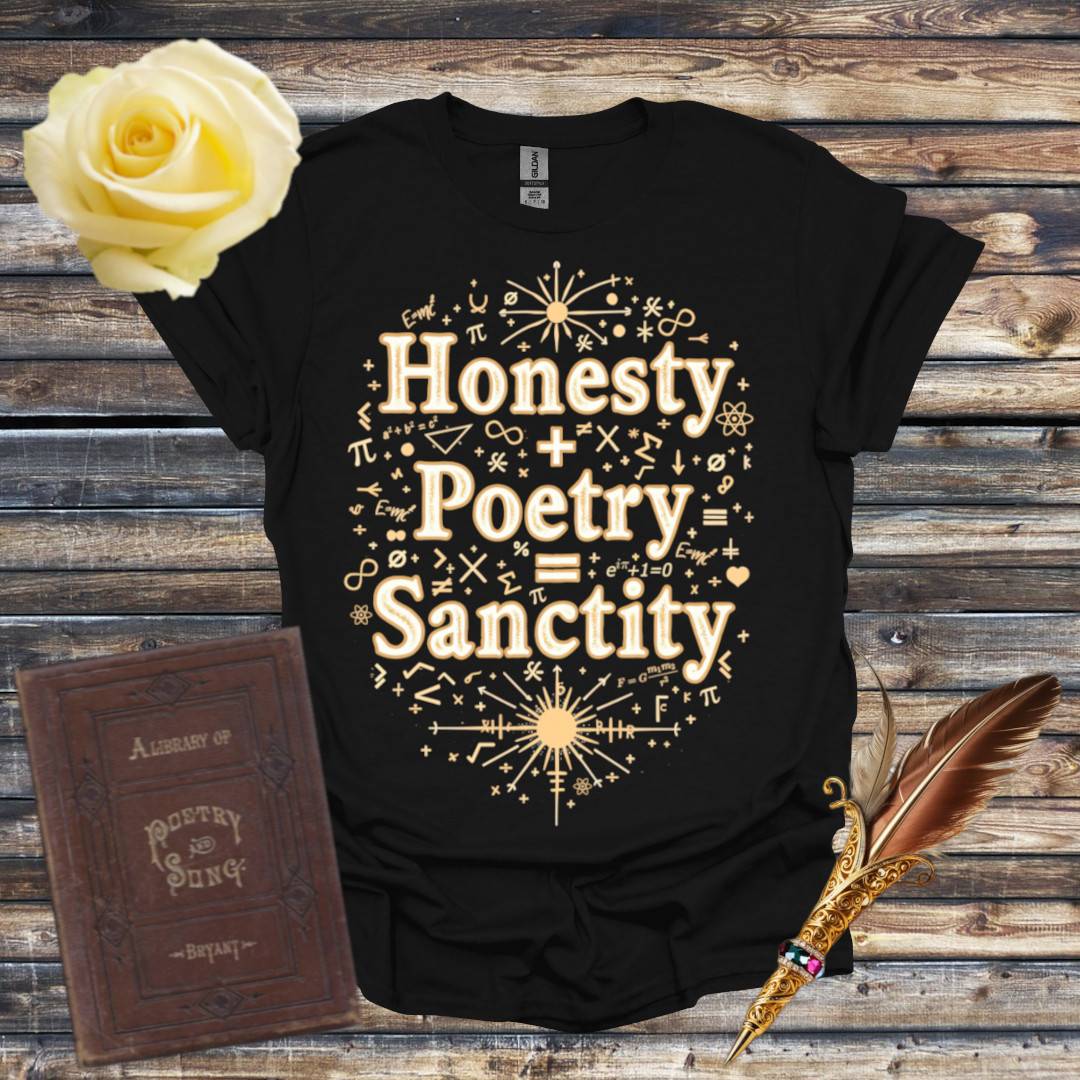 Honesty + Poetry = Sanctity T-Shirt