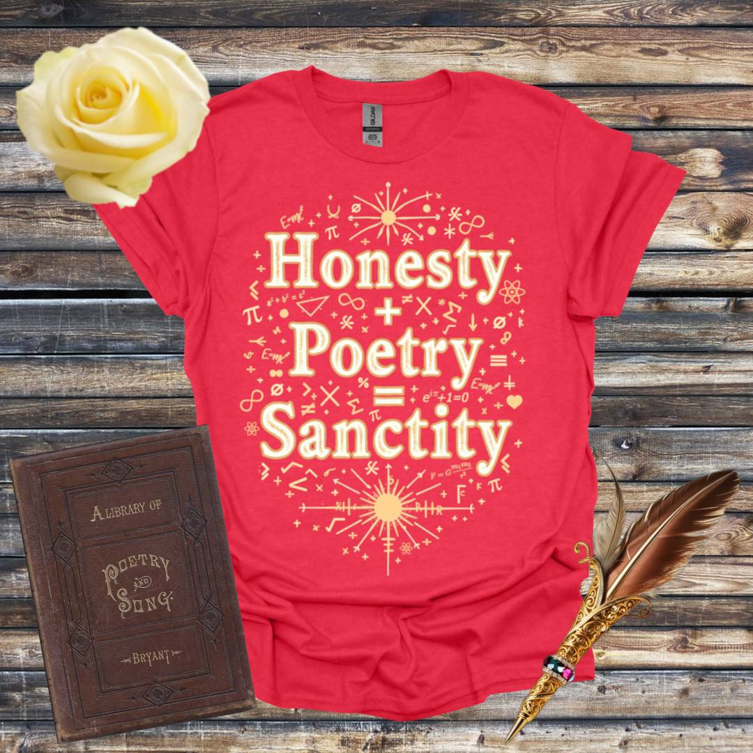 Honesty + Poetry = Sanctity T-Shirt