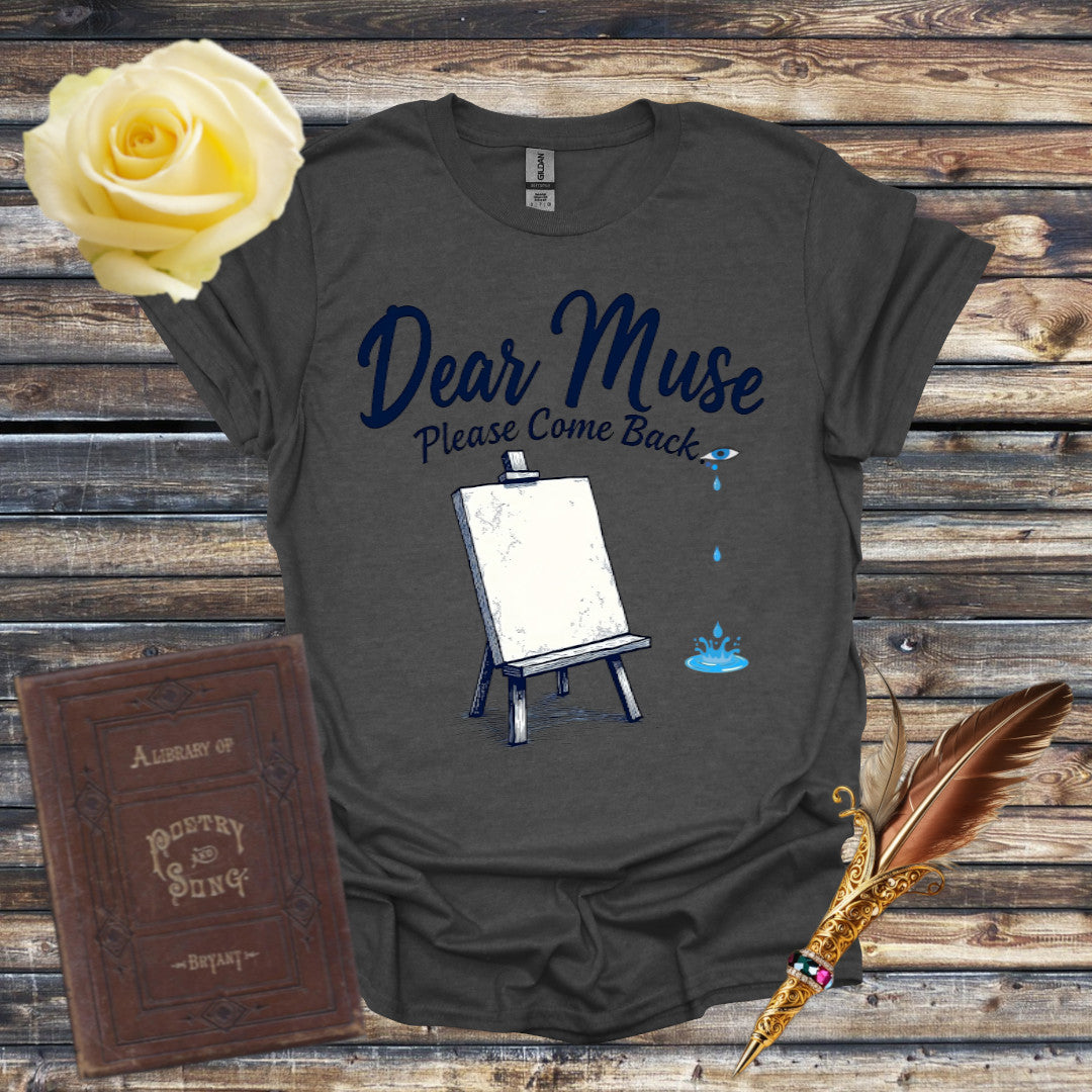 Dear Must Graphic T-shirt - Dark Heather