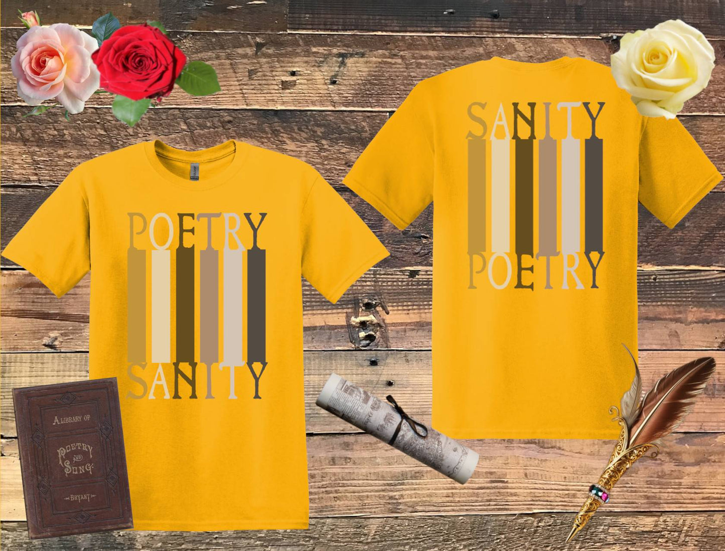 Poetry Sanity - Sanity Poetry T-Shirt