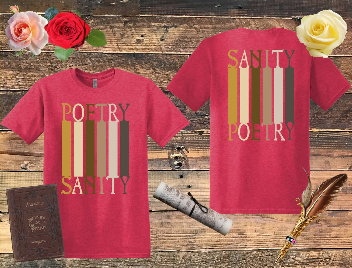 Poetry Sanity - Sanity Poetry T-Shirt