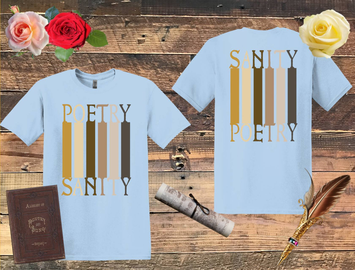 Poetry Sanity - Sanity Poetry T-Shirt