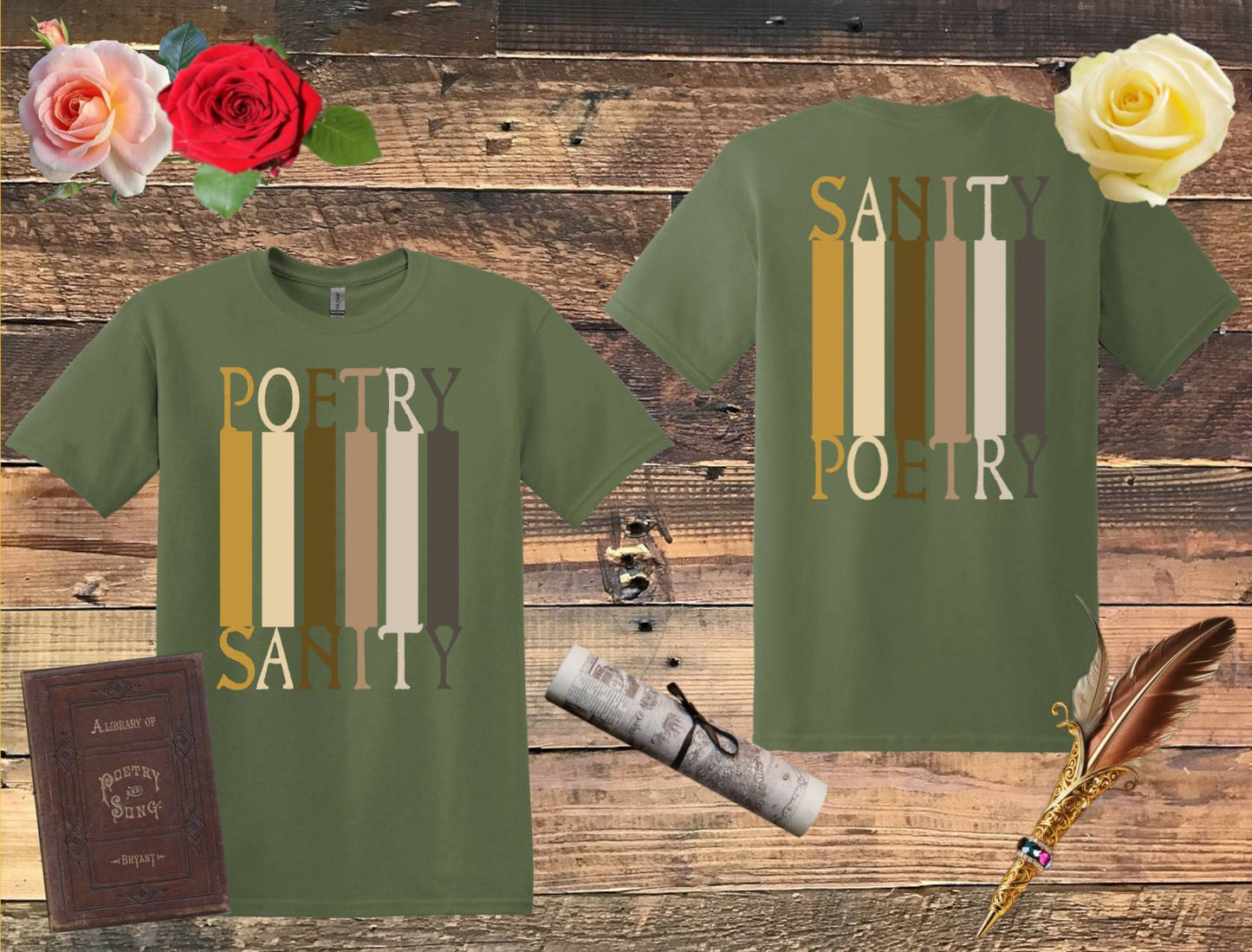 Poetry Sanity - Sanity Poetry T-Shirt