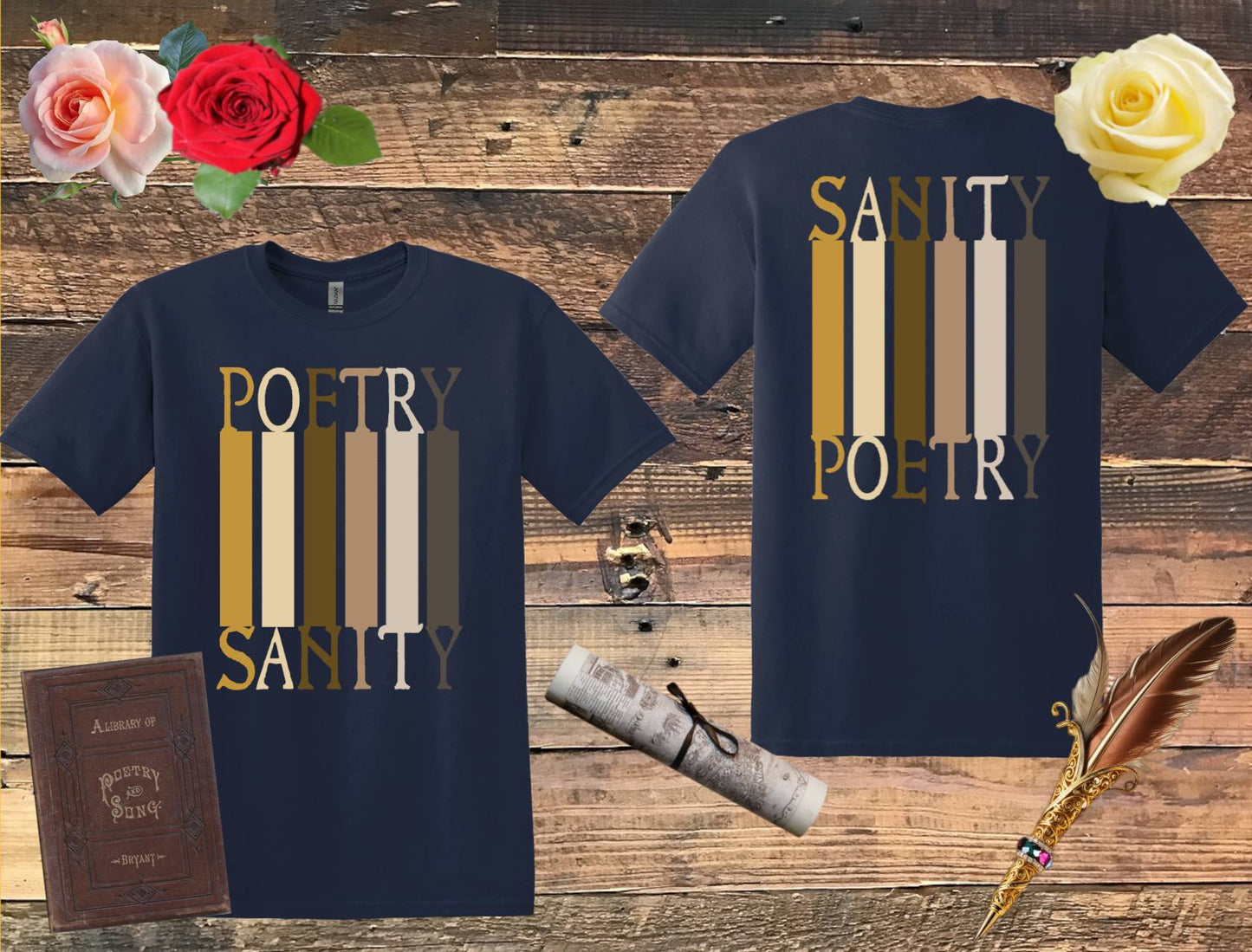 Poetry Sanity - Sanity Poetry T-Shirt