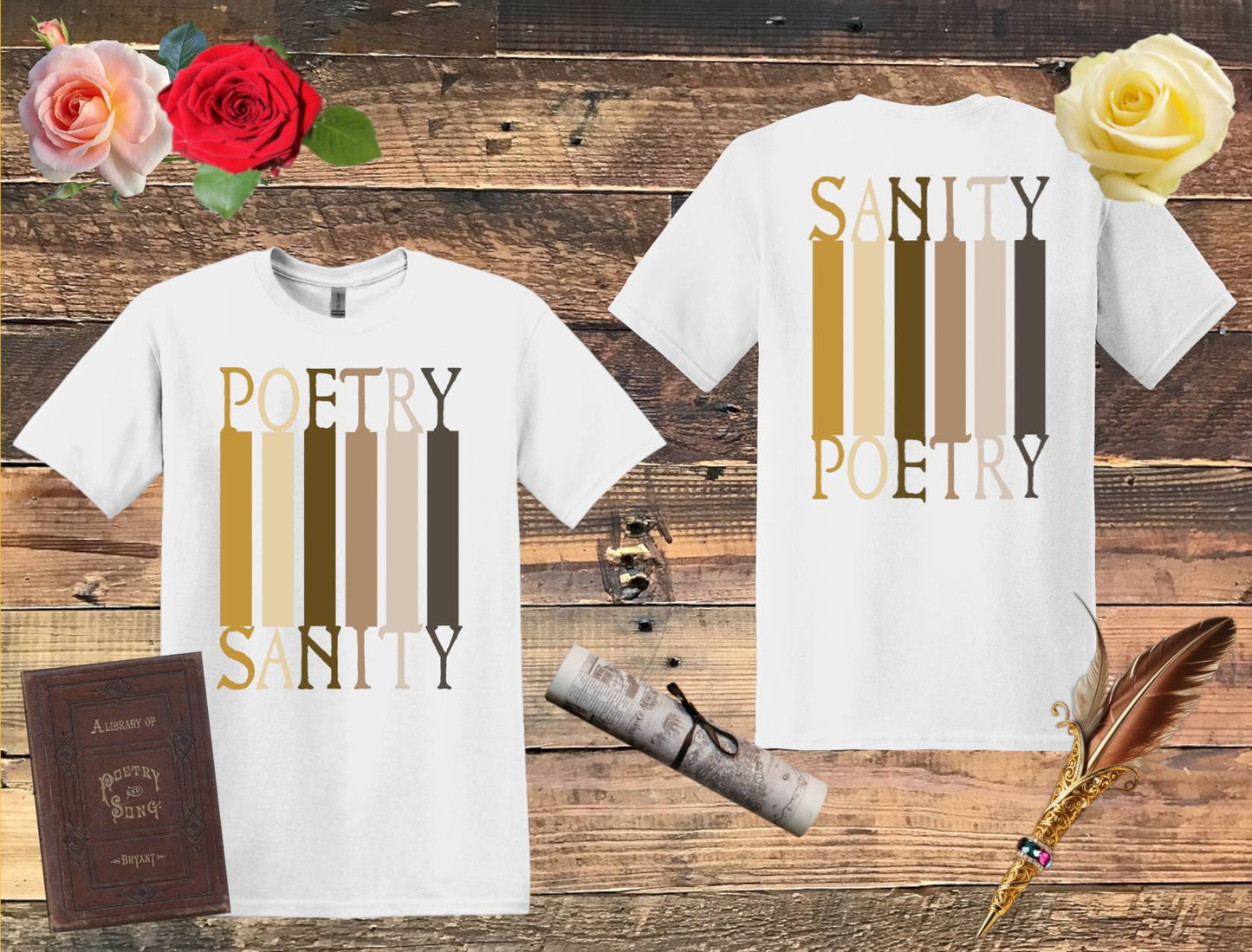 Poetry Sanity - Sanity Poetry T-Shirt